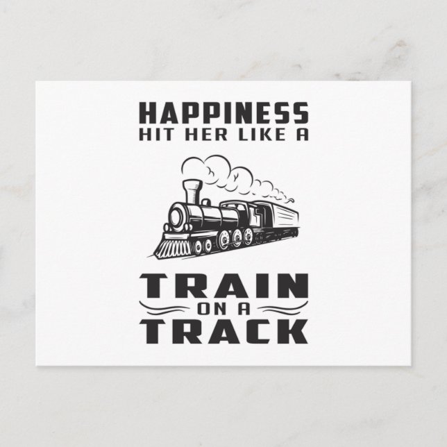 Postal Locomotive Trains Railroad Driver Gift Idea (Anverso)