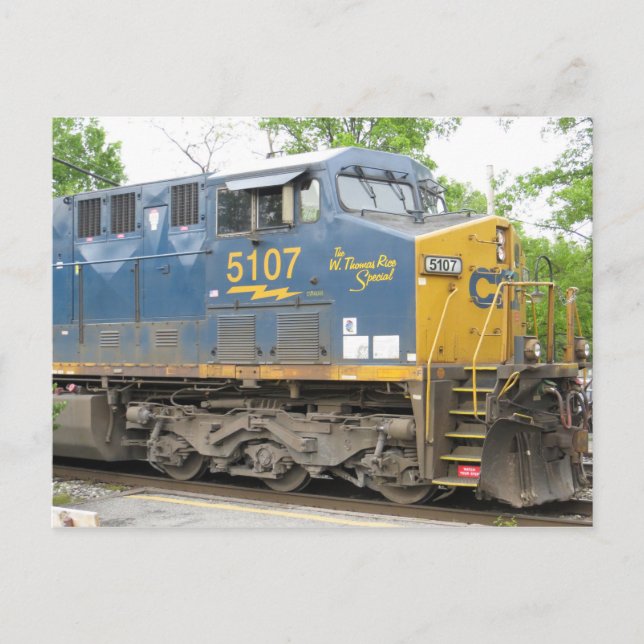 Postal Locomotora (Anverso)