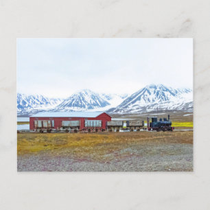 Postal Locomotora de Ny-Alesund, Svalbard, Noruega