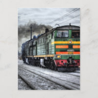 Locomotora de trenes de Rusia