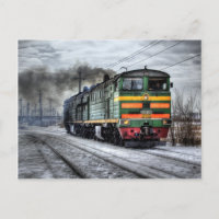 Locomotora de trenes de Rusia