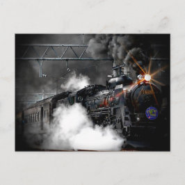 Postal Locomotora de trenes de vapor
