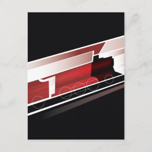 Postal Locomotora de vapor