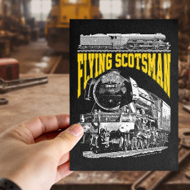 Postal Locomotora de vapor Flying Scotsman 1923 LNER.