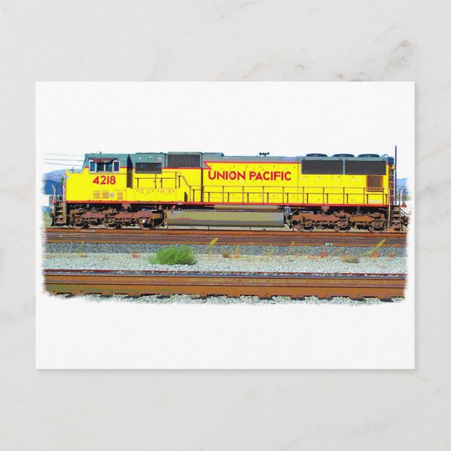 Postal Locomotora Diesel (Anverso)