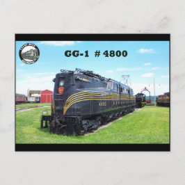 Postal Locomotora Ferroviaria de Pennsylvania GG-1 #4800 