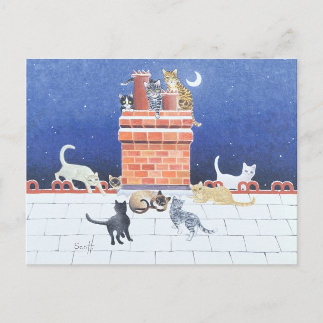 Postal Locura de medianoche (Anverso)