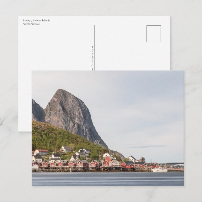 Postal Lofoten Fishing Village (Anverso / Reverso)