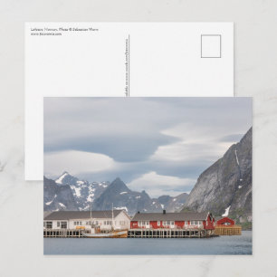 Postal Lofoten Noruega