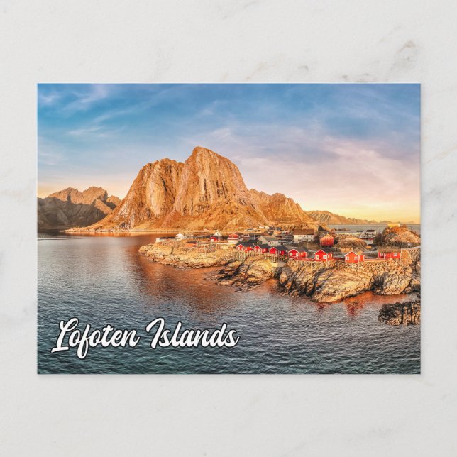 Postal Lofoten (Noruega) (Anverso)