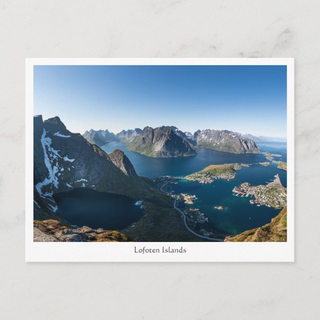 Postal Lofoten Noruega (Anverso)