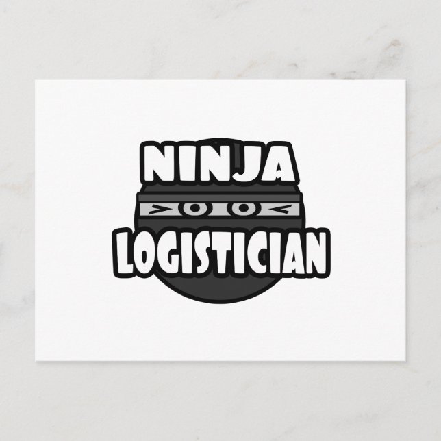 Postal Logisticista Ninja (Anverso)