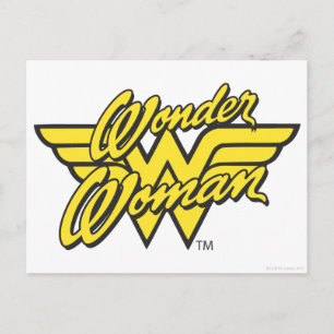 Postal Logo 1 de la mujer maravilla