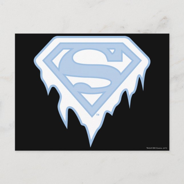 Postal Logo azul superchica (Anverso)