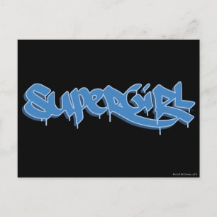 Postal Logo azul superchica