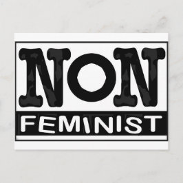 Postal Logo clásico no feminista