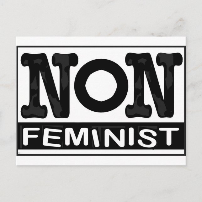Postal Logo clásico no feminista (Anverso)