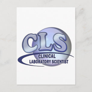 Postal LOGO CLS FunBlue - CIENTÍFICO CLÍNICO DE LABORATOR