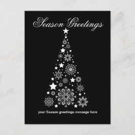 Postal Logo Corporate Season Greetings Happy holiday Card