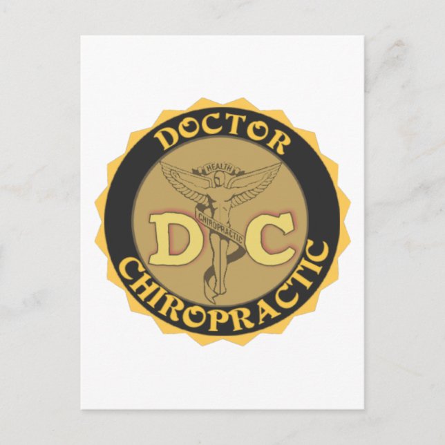 POSTAL LOGO DC - CADUCER CHIROPRACTICO MÉDICA (Anverso)