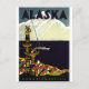 Postal Logo de Alaskla de época (Anverso)