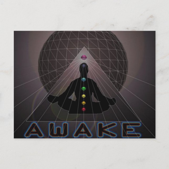 POSTAL LOGO DE AWAKE (Anverso)