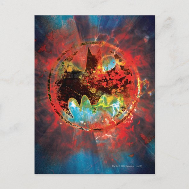 Postal Logo de Bat cataclísmico (Anverso)