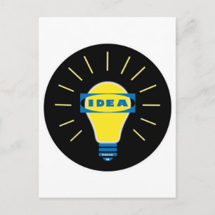 Postal Logo de Brigth Idea Parody