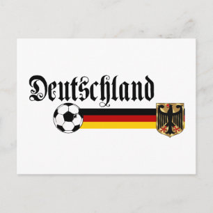 Postal Logo de Deutschland fussball