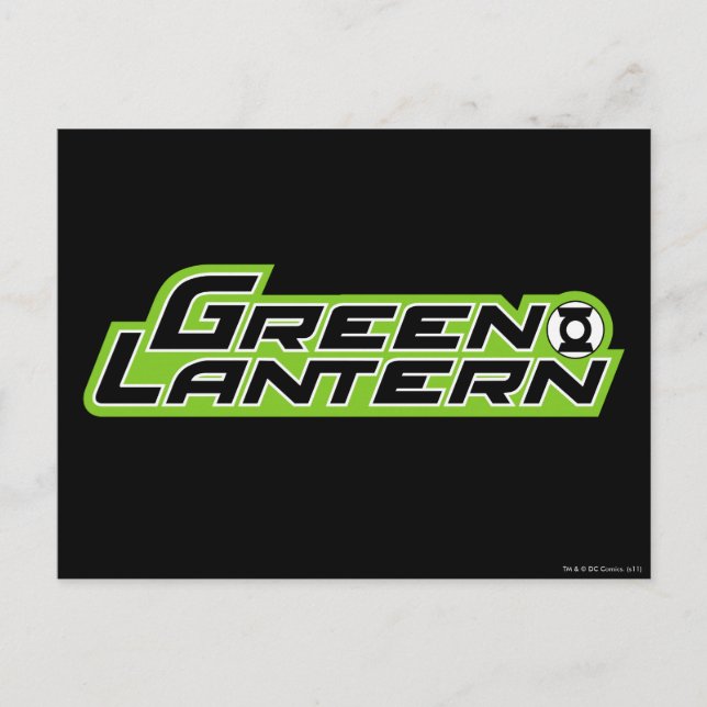 Postal Logo de Green Lantern 2 (Anverso)