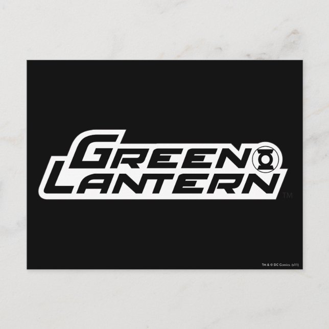 Postal Logo de Green Lantern 3 (Anverso)