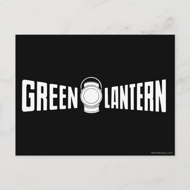 Postal Logo de Green Lantern 6 (Anverso)