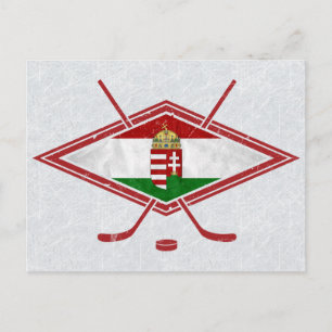 Postal Logo de Hockey Magyar húngaro