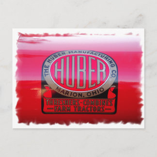 Postal Logo de Huber Tractor