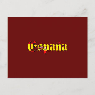 Postal Logo de la bandera de España - logo de la bandera 
