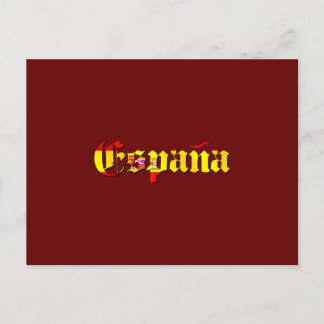Postal Logo de la bandera de España - logo de la bandera 
