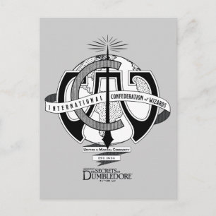 Postal Logo de la Confederación Internacional de Asistent