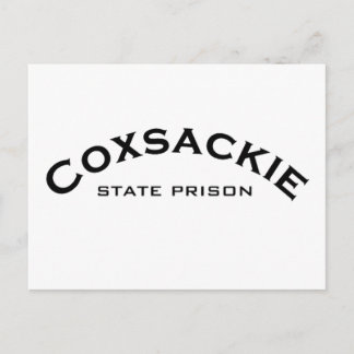 Postal Logo de la prisión estatal Coxsackie