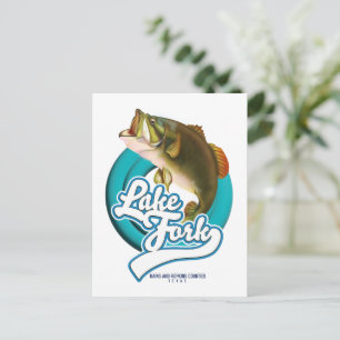 Postal Logo de Lake Fork Texas Fishing.