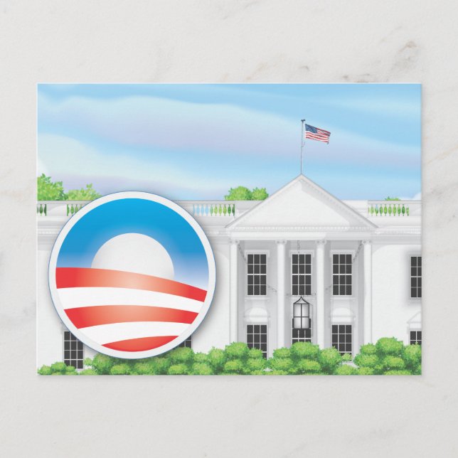 Postal Logo de las elecciones de Estados Unidos 2012 (Anverso)