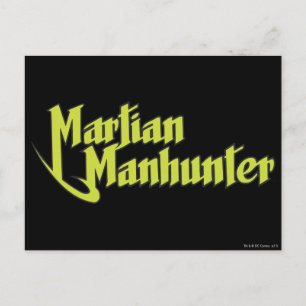 Postal Logo de Martian Manhunter