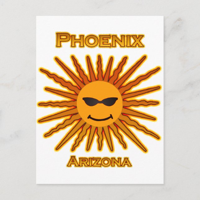 Postal Logo de Phoenix Arizona Sun (Anverso)