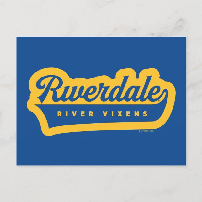 Postal Logo de Riverdale River Vixens (Anverso)