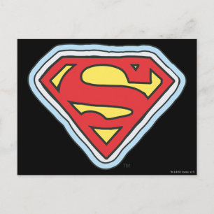 Postal Logo de Supergirl Comic