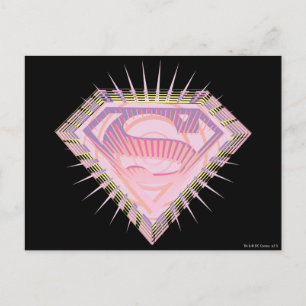 Postal Logo de Supergirl Rad