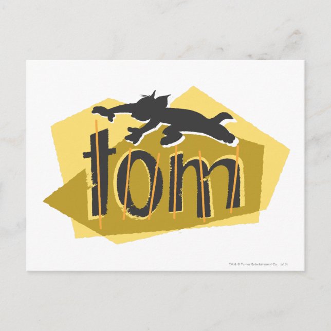Postal Logo de Tom Silhouette (Anverso)