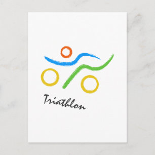 Postal Logo de Triathlon