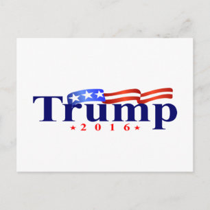 Postal Logo de Trump 2016