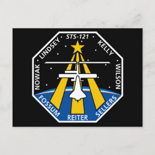 Postal Logo de TU_NOMBRE_AQUÍ STS-121