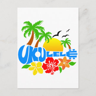 Postal Logo de Ukulele Island